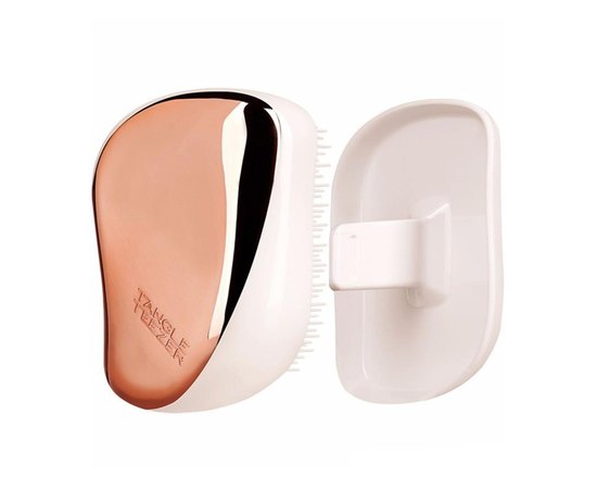 Щетка для волос Розовое золото/молочный Tangle Teezer Compact Styler Rose Gold/Ivory, изображение 2