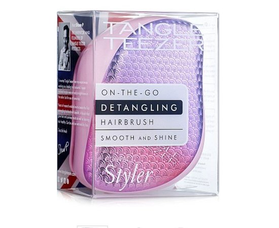 Tangle Teezer Compact Styler Sunset Pink Щітка для волосся "Рожевий захід", фото _ab__is.image_number.default