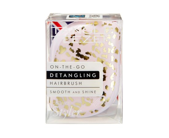 Щетка для волос Золотая фольга Tangle Teezer Compact Styler Gold Leaf, изображение 8