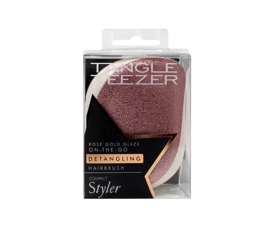 Tangle Teezer Compact Styler Glitter Rose Gold Щітка для волосся "Золотий рожевий глиттер", фото _ab__is.image_number.default