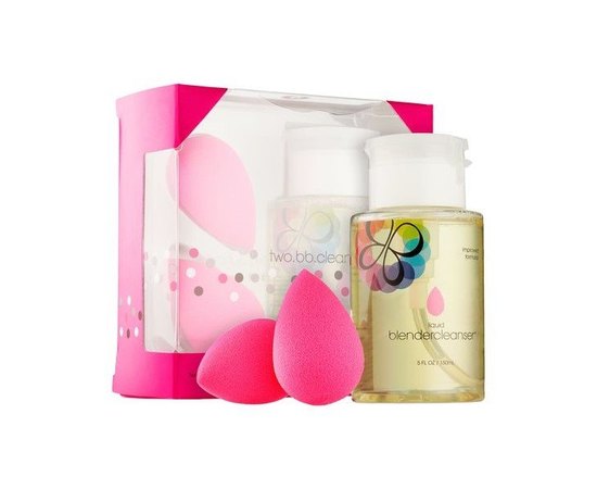Beautyblender The Original Beautyblender + Blender Cleanser Набор из 2 спонжей и очищающего геля, 150 мл, изображение 3 Beautyblender The Original Beautyblender + Blender Cleanser Набор из 2 спонжей и очищающего геля, 150 мл, изображение 3