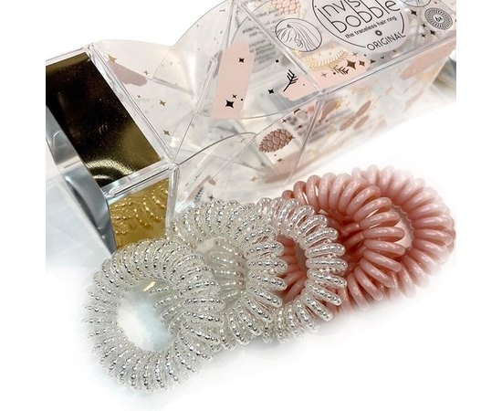Invisibobble Original Duo Cracker Better Than Lametta Набір резинок-браслетів для волосся, фото _ab__is.image_number.default