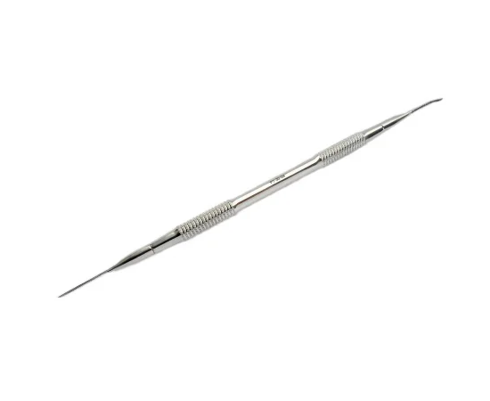 Лопатка педикюрная, тонкая пилка прямая и пилка с загнутым концом Staleks Pro Expert 60 Type 4