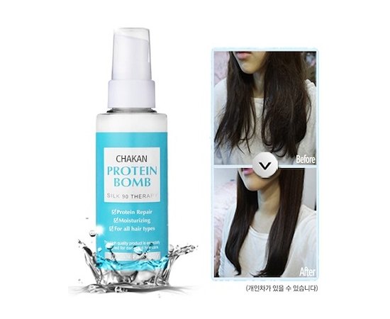 Сыворотка для волос Протеиновая бомба Chakan Factory Protein Bomb Silk 90% Therapy, 100 ml, изображение 5 Сыворотка для волос Протеиновая бомба Chakan Factory Protein Bomb Silk 90% Therapy, 100 ml, изображение 5