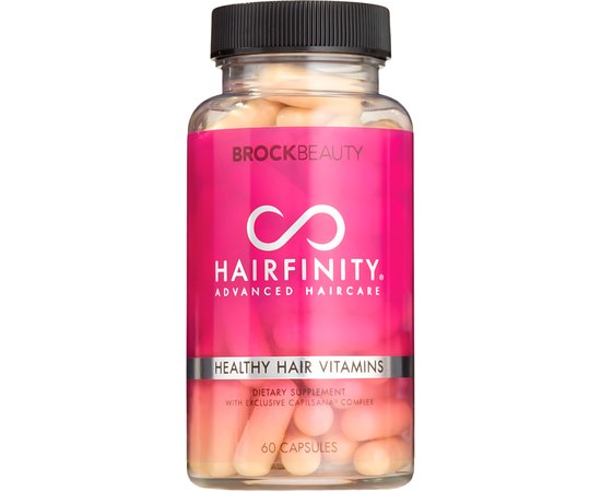 Витамины для волос диетическая добавка Hairfinity Healthy Hair Vitamins, 60 шт