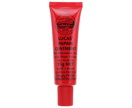 Восстанавливающий лечебный бальзам для губ и кожи Lucas Papaw Ointment, изображение 2