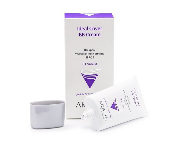 BB-крем увлажняющий SPF15 Aravia Professional Ideal Cover BB-Cream,50 ml, изображение 7