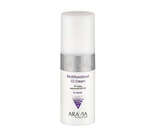 Aravia Professional Multifunctional CC Cream SPF-20 CC-крем захисний, 150 мл, фото _ab__is.image_number.default