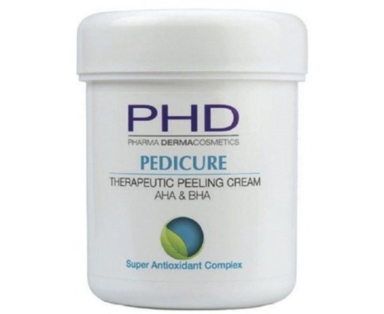 Крем-пилинг для тела PHD Pedicure Therapeutic Peeling Cream AHA & BHA, изображение 3