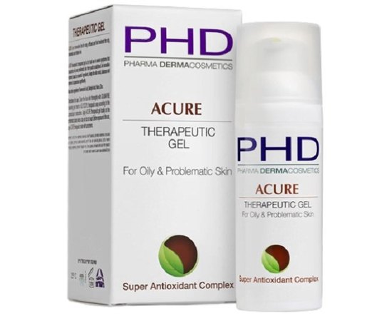 Лечебный гель для жирной и проблемной кожи PHD Acure Therapeutic Gel, 50 ml