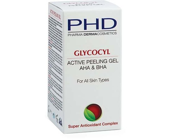 Ночной гель-пилинг PHD Glycocyl Active Peeling Gel AHA & BHA, 50 ml, изображение 2