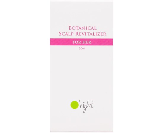 Органический спрей против выпадения волос для нее O'right Botanical Scalp Revitalizer For Her, 50 ml