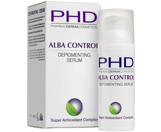Отбеливающая сыворотка PHD Alba Control Depigmenting Serum, 50 ml