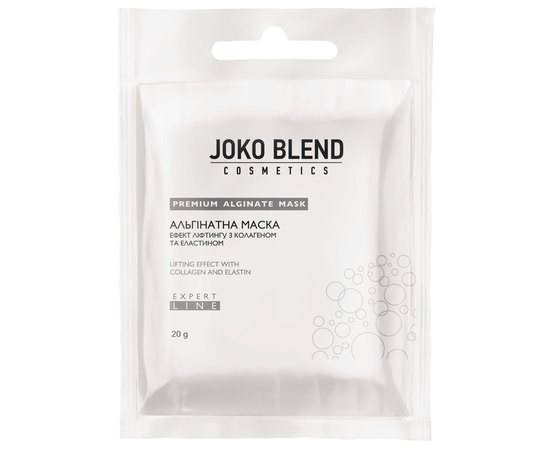 Joko Blend Premium Alginate Mask Lifting Effect With Collagen And Elastin Альгинатная маска ефект ліфтингу з колагеном і еластином, фото 