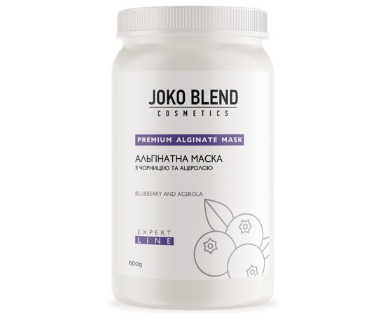 Альгінатна маска з чорницею і ацеролою Joko Blend Premium Alginate Mask Blueberry And Acerola, 200 g, фото _ab__is.image_number.default
