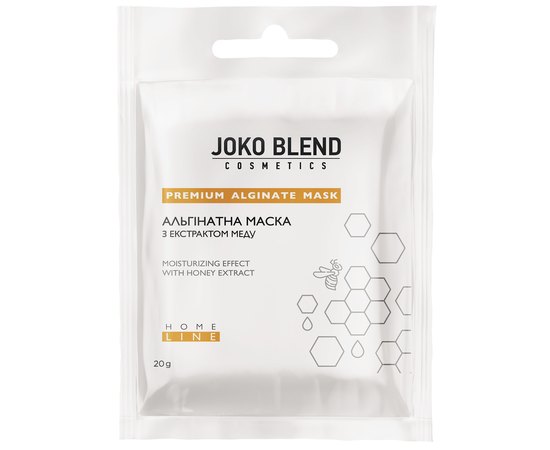 Joko Blend Premium Alginate Mask Moisturizing Effect With Honey Extract Альгинатная маска з екстрактом меду, фото 