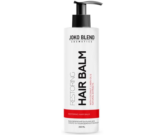 Бальзам для сухих и поврежденных волос Joko Blend Restoring Hair Balm, 250 ml