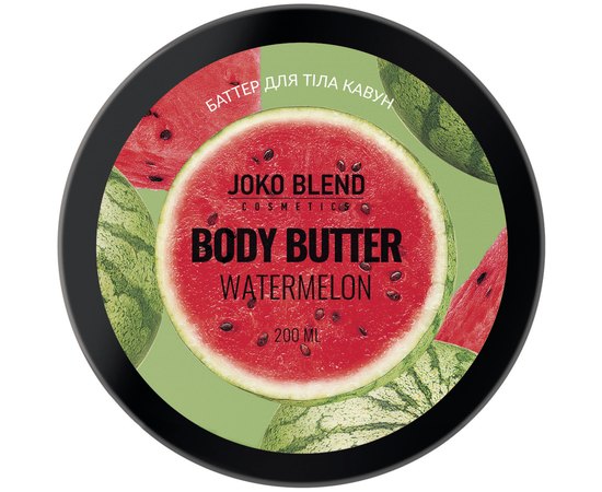 Баттер для тела Арбуз Joko Blend Body Butter Watermelon, 200 ml, изображение 2