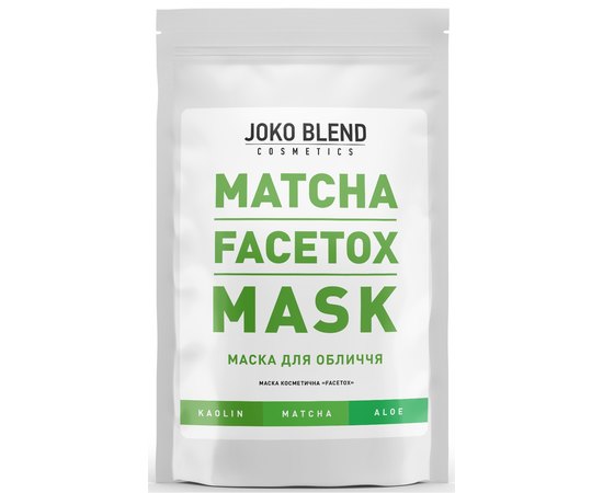 Joko Blend Matcha Facetox Mask Косметична маска для обличчя, фото _ab__is.image_number.default