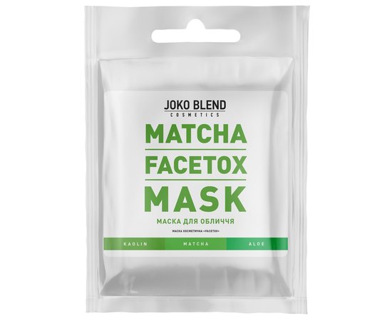 Косметическая маска для лица Joko Blend Matcha Facetox Mask