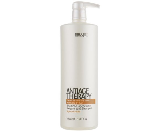Відновлюючий шампунь для волосся Maxima Antiage Therapy Shampoo, 1000 ml, фото 