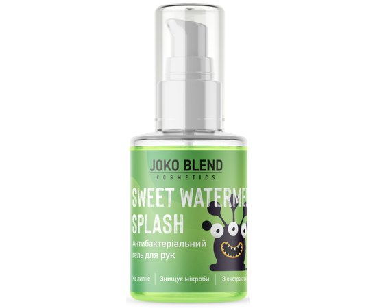 Антисептик гель для рук Арбуз Joko Blend Sweet Watermelon Splash Anti-Bacterial Hand Gel, 30 ml