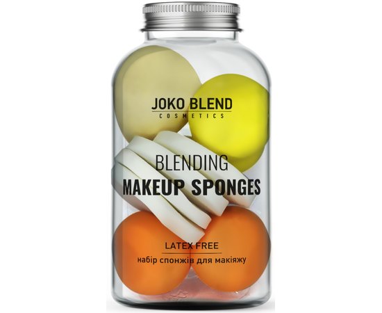 Joko Blend Drop Blending Makeup Sponges Набір спонжів для макіяжу, фото 
