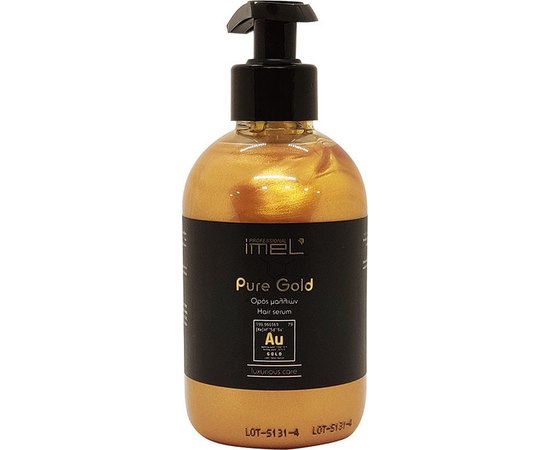 Imel Professional Pure Gold Hair Serum Поживна сироватка для всіх типів волосся, 300 мл, фото _ab__is.image_number.default