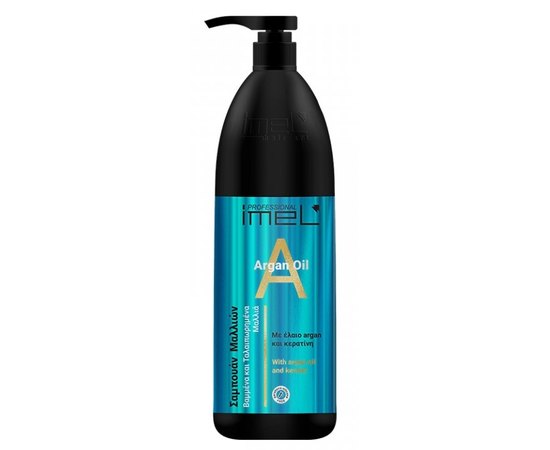 Шампунь для поврежденных волос Imel Professional Argan Oil Shampoo with Argan Oil and Keratin, 1000 ml