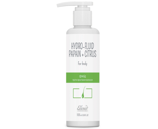 Флюид против врастания волос Elenis Hydro-Fluid Papain+Citrus, изображение 3