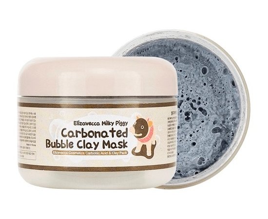 Elizavecca Carbonated Bubble Clay Mask Маска для обличчя глиняно-бульбашкова, 100 мл, фото _ab__is.image_number.default