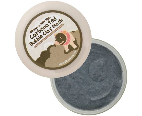 Elizavecca Carbonated Bubble Clay Mask Маска для обличчя глиняно-бульбашкова, 100 мл, фото _ab__is.image_number.default