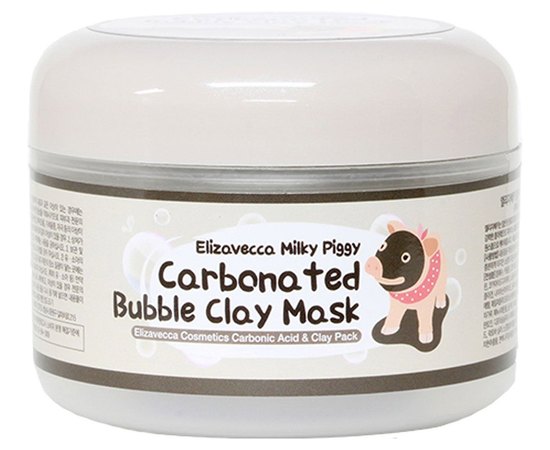 Elizavecca Carbonated Bubble Clay Mask Маска для обличчя глиняно-бульбашкова, 100 мл, фото 