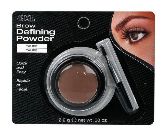 Ardell Brow Defining Powder Пудра для бровей с кистью, 22 г, изображение 2 Ardell Brow Defining Powder Пудра для бровей с кистью, 22 г, изображение 2