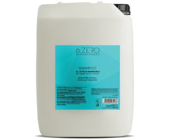 Шампунь для сухих и обработанных волос  SeipuntoZero Salon Treatments Al Latte Di Mandorla Shampoo, 10 l