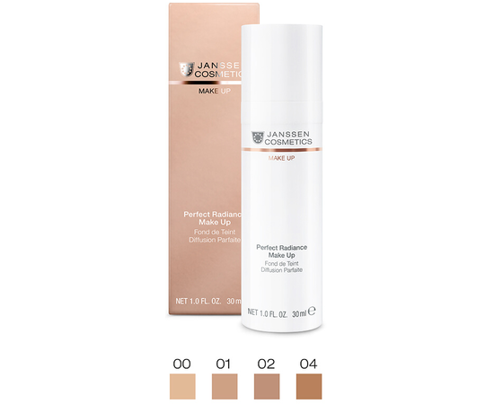 Janssen Cosmeceutical Perfect Radiance Make-up SPF15 Стойкий тональный крем с эффектом сияния, 30 мл