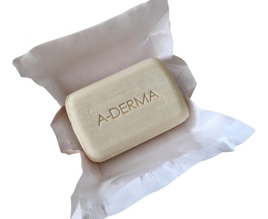 Мыло дерматологическое для поврежденной кожи лица и тела A-Derma Soap Free Dermatological Bar, 100 g, изображение 2