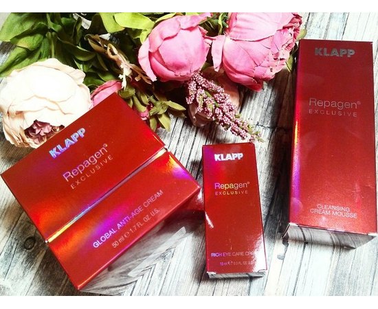 Klapp Repagen Exclusive Global Anti-Age Cream Комплексний крем Репаген Ексклюзив, 50 мл, фото _ab__is.image_number.default