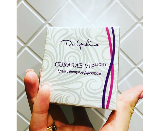 Крем с ботулоэффектом Dr.Yudina Curare Vip Light, 50 ml, изображение 4