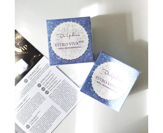 Крем с фитогормонами Dr.Yudina Estro Viva-light, 50 ml, изображение 3