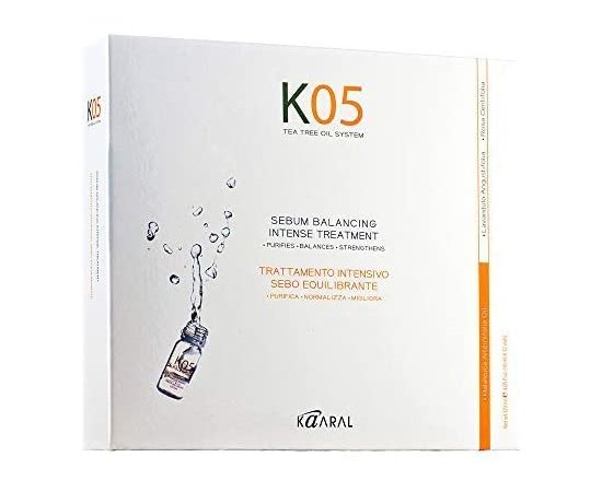 Лосьон для восстановления баланса и секреции сальных желез Kaaral K05 Sebum Balancing Lotion, 12x10 ml, изображение 4
