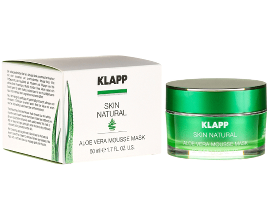 Klapp Skin Natural Aloe Vera Mousse Mask Маска Алое Вера, 50 мл, фото _ab__is.image_number.default