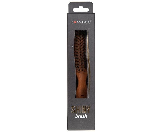 I Love My Hair Shiny Brush Щітка для волосся дерев'яна 17180CNB, фото _ab__is.image_number.default I Love My Hair Shiny Brush Щітка для волосся дерев'яна 17180CNB, фото _ab__is.image_number.default