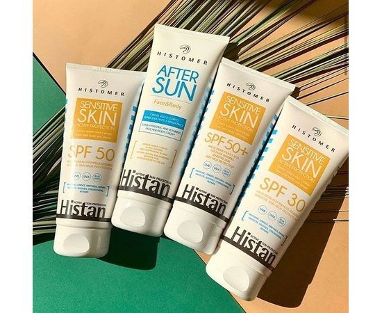 Солнцезащитный крем для лица и тела с очень высоким фактором защиты SPF50+ Histomer Histan Sensitive Skin Active Protection, 200 ml, изображение 4