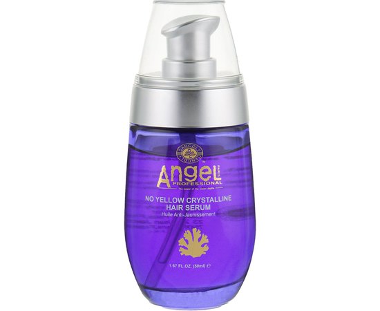 Сыворотка с маслами макадамии и арганы Angel Professional No Yellow Crystalline Hair Serum, 50 ml