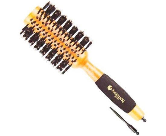 Брашинг для волос сплошной с натуральной щетиной HairWay, изображение 5 Брашинг для волос сплошной с натуральной щетиной HairWay, изображение 5