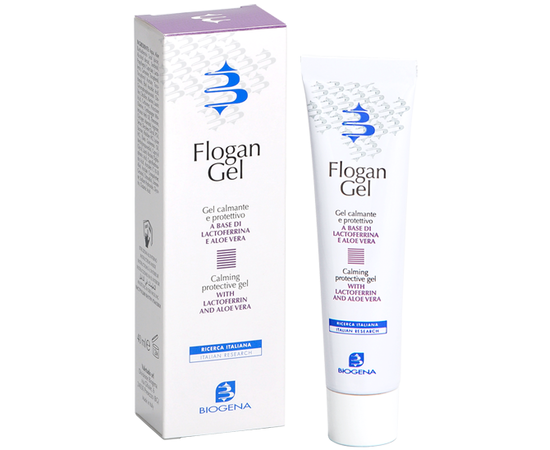 Biogena Flogan Gel Гель заспокійливий для гіперактивної шкіри, 40 мл, фото 