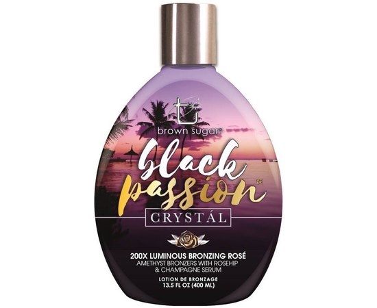 Brown Sugar Black Passion Crystal 200x Крем для засмаги в солярії з аметистовими бронзантами і маслом шипшини, фото _ab__is.image_number.default