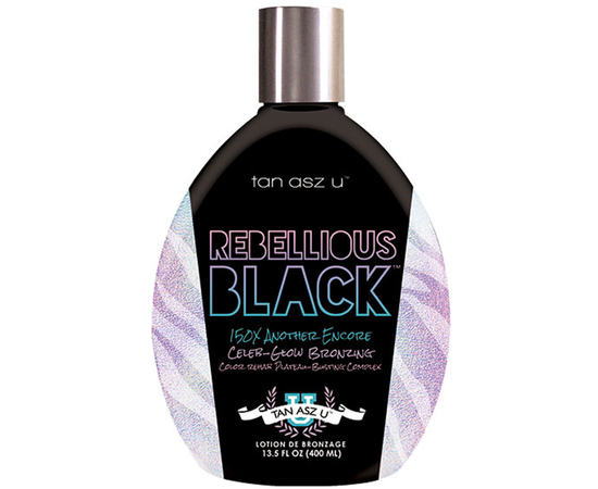 Tan Asz U Rebellious Black 150X Крем для засмаги в солярії, 400 мл, фото 