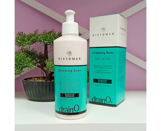 Крем двойного действия Histomer Drain O2 Slimming Body Dual Action, 400 ml, изображение 4 Крем двойного действия Histomer Drain O2 Slimming Body Dual Action, 400 ml, изображение 4
